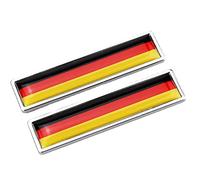 Anawakia Set of 2 Car Stickers French Flag France Germany United Kingdom Italy Spain Sweden America EU for Car Decoration