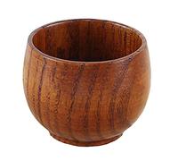 Anawakia Wood Coffee Mug Wooden Mug Tea Cup Jujube Wood Cup Wooden Cup Wooden Tea Set Cup Natural Wood Mug for Coffee Beer (45ml)