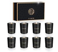 ANAWBE Home Scented Candles, Aromatherapy Candle Set of 8 Fragrances, Giftable Box, Long Lasting, Gorgeous 8 Pack of Scented Candles Gift Set for Women, Wonderful for Christmas, Birthday Gift