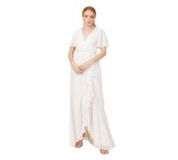 Faux Wrap Maxi Dress Anaya with Love White 8