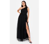 Anaya with Love Women's One Shoulder Maxi Dress in Black | Size: 8 Anaya with Love Black 8