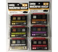 ANBAI TAMIYA Weathering Master 6-Sets(A,B,C,D,E,F) [Japan Import]
