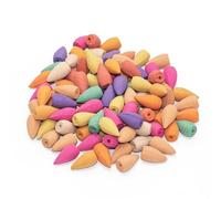 Anbar Backflow Incense Cones for Waterfall Burners and Holder. for Relaxation, Meditation, Spa and Salon, Aromatherapy, or Stress Relief, Assorted Scents (100)