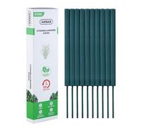 Anbar Citronella Incense Sticks - Natural Plant Based with Refreshing Citrus Scent, Lasting Up To 2.5 Hours, For Indoor/Outdoor Use, Garden, Camping, BBQ. 10 Sticks