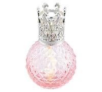 Anbbas Fragrance Lamp Aromatherapy Oil Diffuser, K9 Crystal Glass Pineapple Bottle(100ml,Pink)
