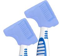 Anbbas Silicone Denture Brush Cover Fit Most Denture Toothbrushes(Pack of 2)