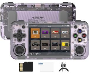 ANBERNIC RG35XX H Retro Handheld Game Console, 3300mAh Battery, 64G Card, 5000+ Games