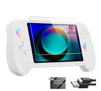 Anbernic RG557 Retro Handheld Game Android 14,rg 557 Handheld Game with 5.48 inch Touch OLED Screen,RG557 Supports DP and WiFi Bluetooth has Hall Rocker Battery 5500mAh