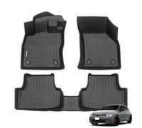 ANBINGO®-Custom VW Golf MK7 2015-2021 Waterproof Car Mats - All Weather Floor Liners - Front & Rear Set - Black