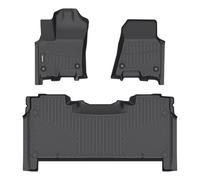 ANBINGO®Fit for Dodge Ram Floor Mats Ram 1500 Crew Cab 2025-2026(with Rear Under-Seat Factory Storage Bucket Seat) All Weather Mat for Dodge Ram TPE Car Mat Rugs for Ram Rubber Trunk Carpet for Ram