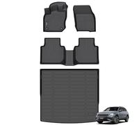 ANBINGO®Fit for Volkswagen 2025 Tiguan Floor Mats All Weather Mat for Volkswagen Tiguan TPE Car Mat Rugs for VW Tiguan Rubber Trunk Carpet for Tiguan Full Set Floor Liners Accessories