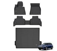 ANBINGO®-Floor Mats & Cargo Liner Custom for BMW X5 2019-2024 Full Set Waterproof Car Mats All Weather Guard TPE Set Black X5 (G05)