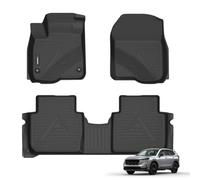 ANBINGO®-Floor Mats Custom for 2023 2024 Honda CR-V/CRV (Include Hybrid) Waterproof Car Mats All Weather Guard TPE Floor Liners Front& Rear Row Full Set Black CRV Accessories