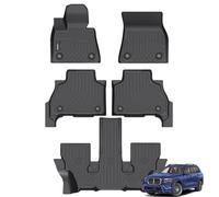 ANBINGO® Floor Mats for X7 2019-2025 | All Weather TPE Floor Liners | 1st & 2nd & 3rd Row Custom Mat Full Set | Accessories - Black