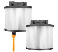 ANBOO 2 Pack DXVC4001 HEPA Vacuum Filters Replacement for DeWalt 4-5 Gallon Wet/Dry Shop Vacuums DXV04T DXV05P DXV05S DXV06G DXV08S