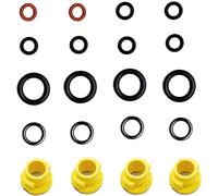 ANBOO 20pcs Pressure Washer O-Ring Set for Karcher K2 K3 K4 K5 K6 K7, O-Ring Seal 2.640-729.0, Yellow, Plastic