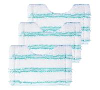 ANBOO 3 pieces for Leifheit replacement cover bath cleaner microfibre set, 20 x 12.5 cm bathroom wiper, bath cleaner, micro duo telescope replacement