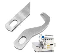 ANBOO Knife Set for Gritzner Overlock 788, with Dorina 710 Overlock, Brother Sewing Machine, New Life 1151 K, New Life 1131 K Developed, Upper and Lower Blade Set, Compatible with Singer,Pfaff,Necchi