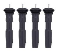 ANBOO Pack of 4 Ignition Coil Rubber Boot Plugs, Ignition Coil Rubber Spring Repair Kit for Polo A1 A3 Akiyuki New Lavida Lavida 182 Santana BR2, Ignition Module Rubber Boot Plug 04E905199A
