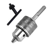 ANBOO Professional Keyed Chuck and SDS Adapter Set - High Quality Accessories for Hammer Drills - 1.5-13 mm Clamping Range - Ideal for Hard Use - SDS Plus Shank - Bosch Compatibility