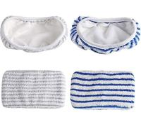 ANBOO Replacement Mop Pads for Rowenta Clean & Steam ZR005801/RY7/RY8, Microfibre Cloths, Reusable Mop Pad for Cleaning and Rubbing Floors (4PCS)