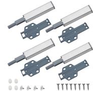 ANBOO Set of 4 Pressure Door Opener Door Damper Suitable as Replacement Part for IKEA Besta Cabinet Push to Open Doors Tip On