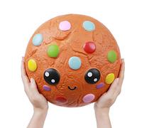 Anboor 10.2 Inches Squishies Giant Cookies Chocolate Candy Squishy Toys Kawaii Scented Soft Slow Rising Squeeze Stress Relief Kids Toy Halloween Birthday Day Gifts