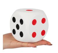 Anboor 3.1'' Squishies Dice Kawaii Soft Slow Rising Scented Squishies Stress Relief Kids Toys Gift Collection Decorative Props(Black Red), (WM)