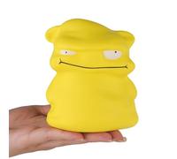 Anboor 4.7 inches Squishies Toy Yellow Small Monster Squishy Toys Kawaii Scented Soft Slow Rising Squeeze Stress Relief Kids Toy Halloween Birthday Day Gifts