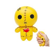Anboor 4.7 Inches Voodoo Dolls Squishies Ghost Doll Halloween Squishy Slow Rising Squeeze Toys Stress Relief Kawaii Soft Squishies Sensory Toys Gift Collection