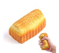 Anboor 5.3 inches Squishies Corn Bread Jumbo Slow Rising Scented Stress Relief Fake Food Cute Squeeze Squish Toy