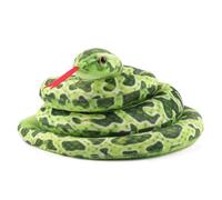 Anboor 63" Realistic Lifelike Snake Large Squishy Stuffed Animal Green | Anboor 160cm Realistic Snake Plush Toy, Lifelike Large Stuffed Animal, Great Gift For Kids, Green Color, Squishy