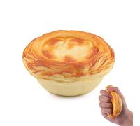 Anboor Slow Rising Squishy Toys For Kids Egg Tart Squishy Foam Food Stress Squishes Cute Giant Squeeze Toy