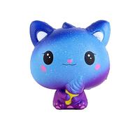Anboor Squishies Cat Ice Cream Galaxy Squishy Slow Rising Squeeze Toys Stress Relief Kawaii Soft Squishies Sensory Toys Gift Collection