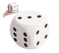 Anboor Squishies Dice Jumbo Slow Rising Scented Super Soft Squeeze Squishy Toys Stress Relief Gift Collection (White, 10cm)