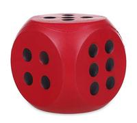 Anboor Squishies Dice Jumbo Slow Rising Scented Super Soft Squeeze Squishy Toys Stress Relief Gift Collection (Red, 9.5cm)