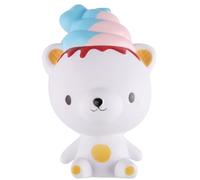 Anboor Squishies Ice Cream Bear Squishy Toys Kawaii Scented Soft Slow Rising Squeeze Stress Relief Kids Toy Halloween Birthday Day Gifts