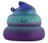 Anboor Squishies Smiling Poo Galaxy Mini Squishy Slow Rising Squeeze Toys Stress Relief Kawaii Soft Squishies Sensory Toys Gift Collection