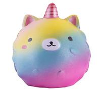Anboor Squishies Unicorn Bear Jumbo Squishy Slow Rising Squeeze Toys Stress Relief Kawaii Soft Squishies Sensory Toys Gift Collection