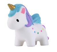 Anboor Squishies Unicorn Colored Star Squishy Slow Rising Toys Kawaii Scented Squishies Animal Decompression Squeeze Stress Relief for Kids Collection Toy Prime 1 Pcs Color Random