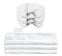 ANBOWEI Microfibre Cloth Cover for Karcher Steam Cleaner, 6 Pack Steam Cleaner Pads Set Compatible with Karcher EasyFix SC2, SC3, SC4, SC5, Steam Mop Pads Washable(3 Floor + 3 Hand Nozzles)