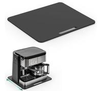 ANBOXIT Metal Appliance Slider, Sliding Tray for Coffee Maker,360° Effortless Movement,Small Appliance Rolling Tray for Counter, Coffee Pot Slider, Wide - Large (13"D x 16"W)