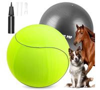 ANC POP Herding Ball for Dogs & Horses - 20" with Cover Large Green Ball with Pump