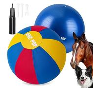 ANC POP Herding Ball for Dogs & Horses, 25" Large, Red, Blue, Yellow