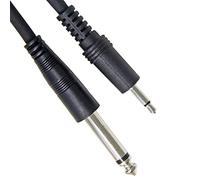 Ancable 1/8 to 1/4 TS Cable, 3.3ft 3.5mm to 6.35mm Male to Male Mono Cables