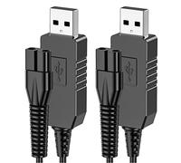 Ancable 3.5V USB Charger Fit for Wahl Colour Pro Cordless Clipper 2Pcs