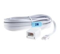 Ancable BT Telephone Extension Cable 2M Male to Female