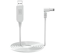 Ancable USB 4.5V 550mA 1-Output Power Adapter Fit for Lemax 2M White | Adapter for Christmas Village Accessories 74254 74707 84428 44242 94565 94527 74706 74295
