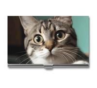 Anceky A Curious Cat Business Name Cards Booklet for Professionals, Executives