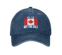 Anceky Canada is Not for Sale Hat I Love Canada Hat Baseball Adjustable Dad Cap for Men Women Navy